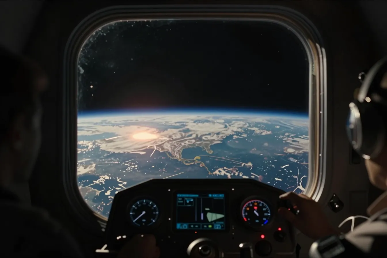 Orbital — Космический туризм, экран сайта 1